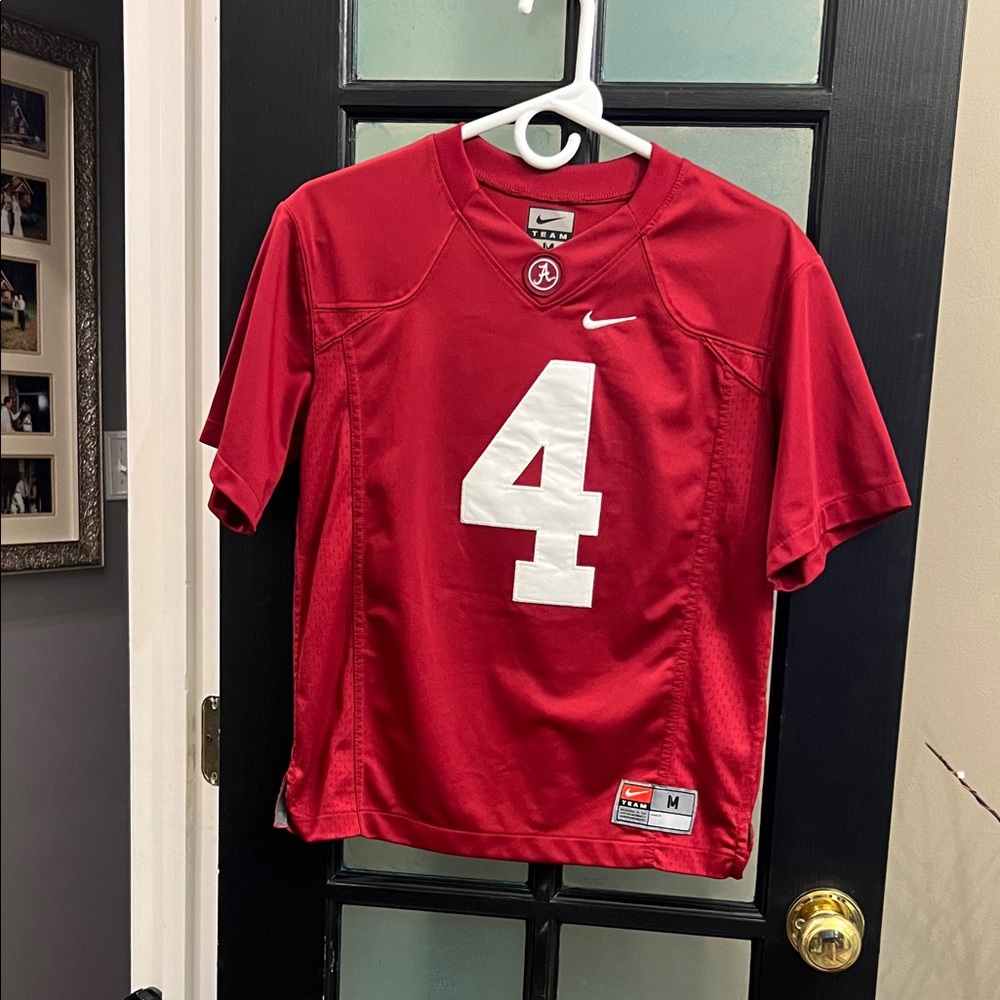 Nike Crimson Tide Sports Jersey with Number 4